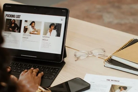 website | Web browser address bar displaying “[http://www”](http://www”) with a large cursor arrow pointing at the URL, representing website access or internet navigation.
