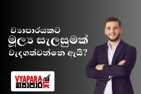 මූල්‍ය සැලසුමක් - financial plan