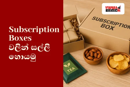 subscription boxes model in sri lanka