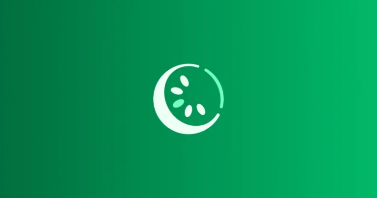 Kiwi Money | Green gradient background featuring a minimalist white kiwi fruit logo, representing the Kiwi Money fintech brand.